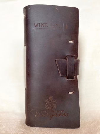 Leather Wine Log