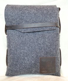 Wool Explorer Leather Satchel